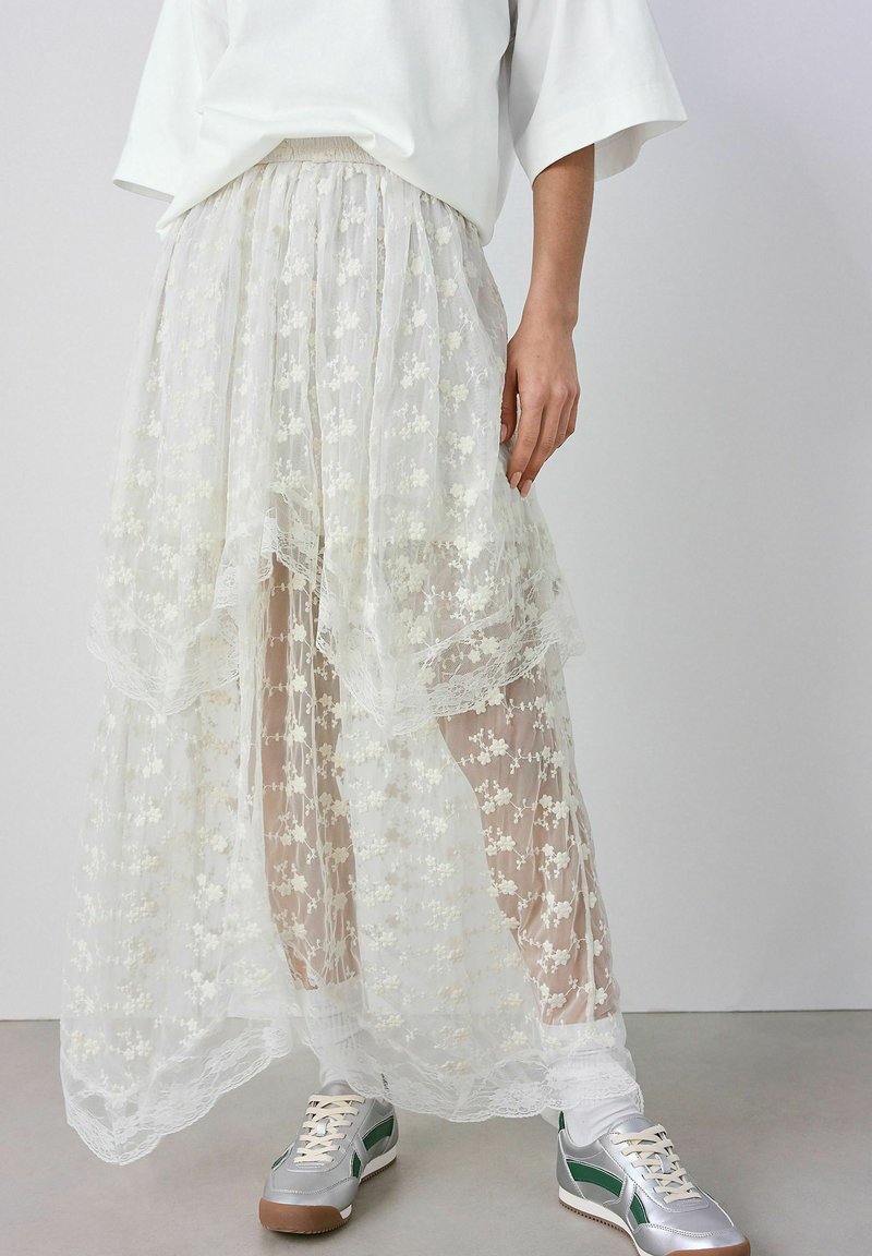 Next - Maxi skirt - cream, Enlarge