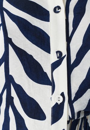 ST MRLO KADY - Button-down blouse - navy blue leaf