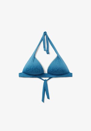 Calzedonia, SEA CORALS TRIANGLE - Bikinitop - blue