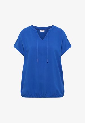 Cecil, KURZARM BLUSE MIT STRUKTURMIX - Camiseta básica - surf blue
