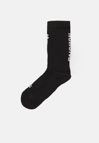 Salomon PULSE RACE FLAG CREW UNISEX - Șosete - black/bright red/lemon