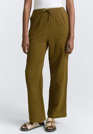 STRAIGHT - Pantaloni - golden olive green