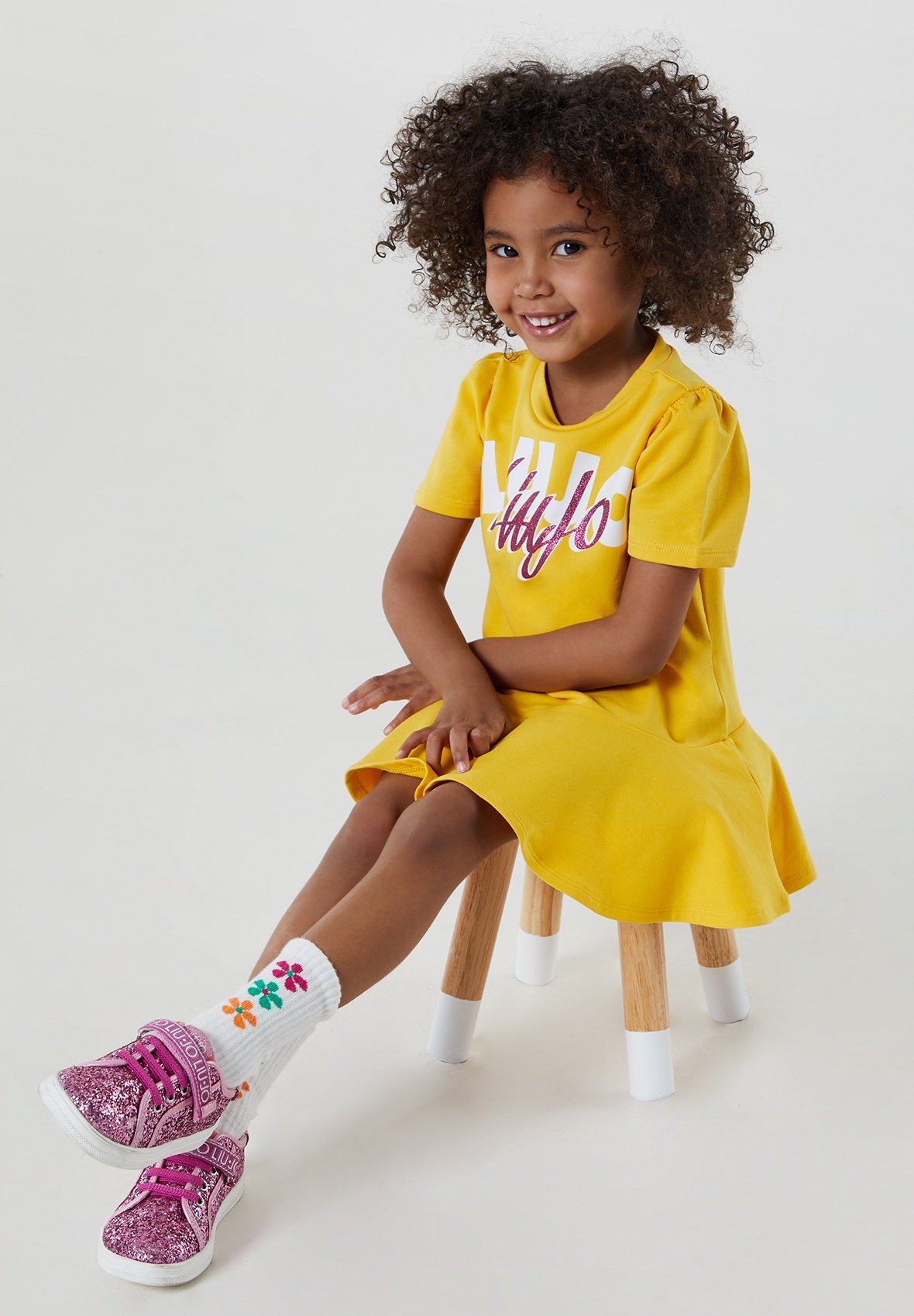 Liu Jo Kids Vestito di maglina - yellow/giallo - Zalando.it