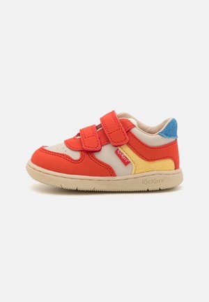 KICKMOTION UNISEX - Sneakers laag - beige/rouge/jaune