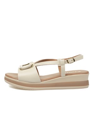 Kamome, CAPEL - Sandalias de cuña - beige