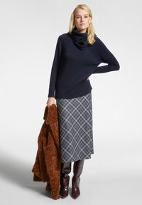 Elena Mirò CON COLLO STACCABILE - Maglione - blu