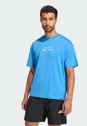 Camiseta estampada - ray blue