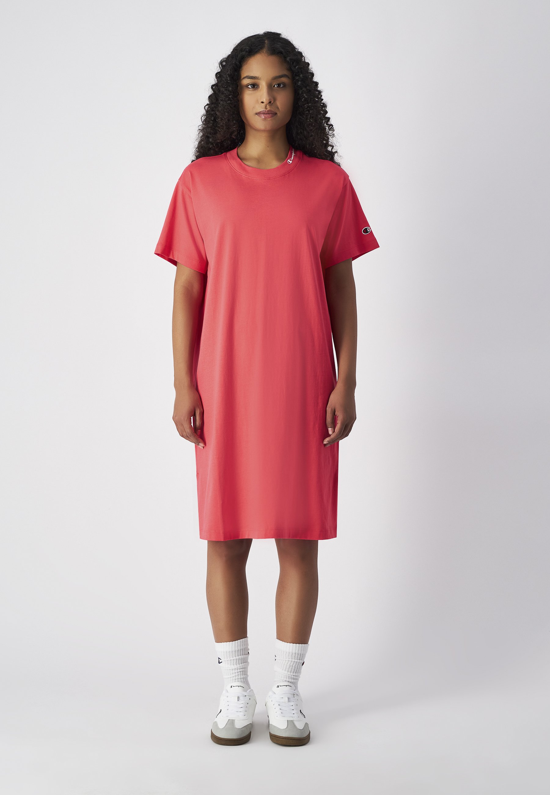 Champion ICONS - Jersey dress - pink - Zalando