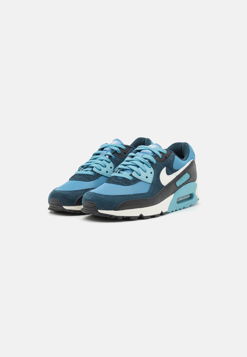 Armory Navy Nike Air Max 90 Navy Blue And Grey Nike Sportswear AIR