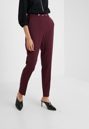 Stoffhose - bordeaux