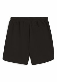 Puma CLASSICS MIT WAFFELSTRUKTUR - Træningsbukser - black