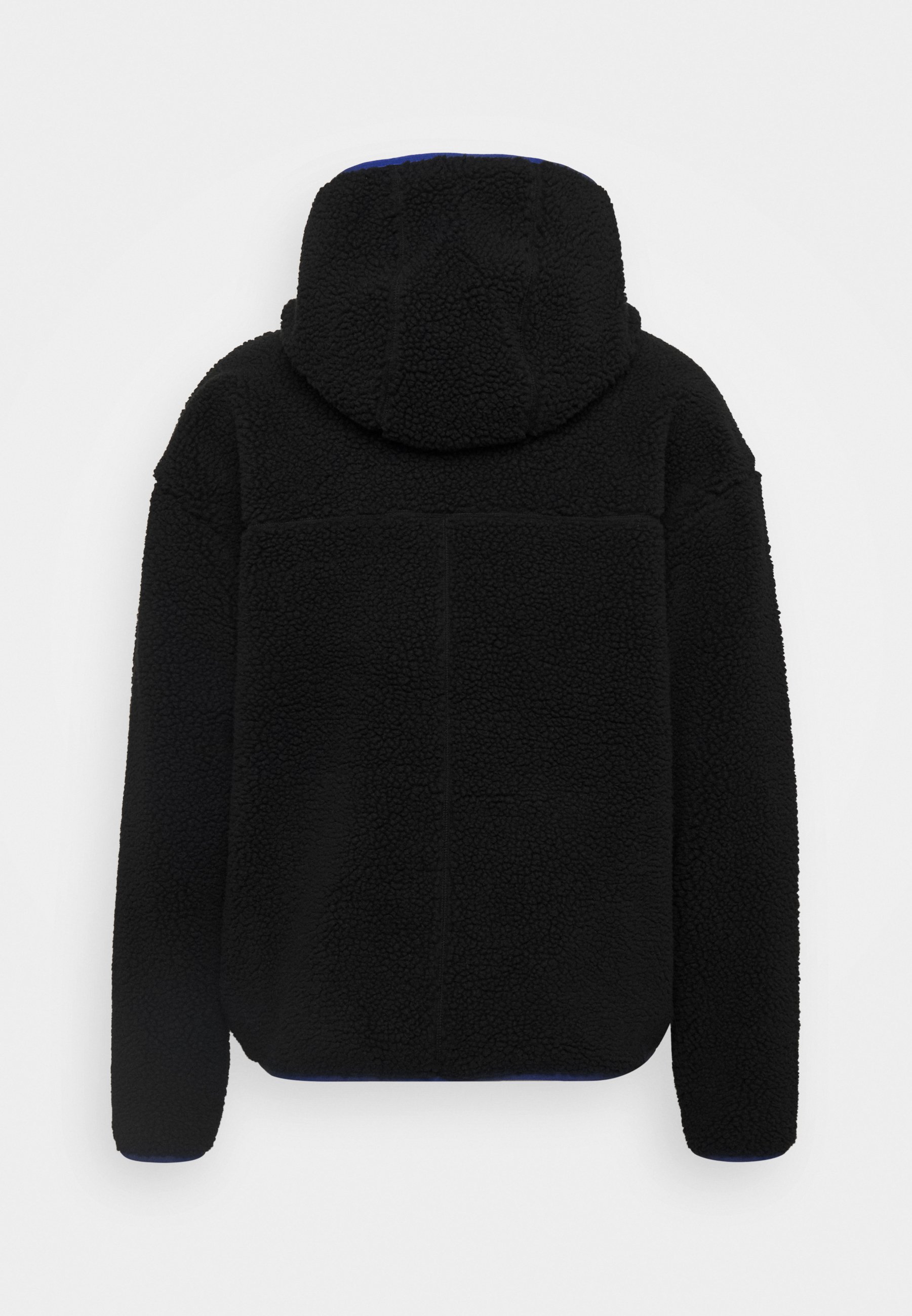 zip up sherpa hoodie