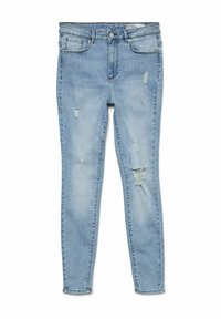 Vaqueros pitillo - light blue denim