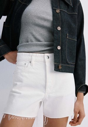 Mango, ADULT - Short en jean - white
