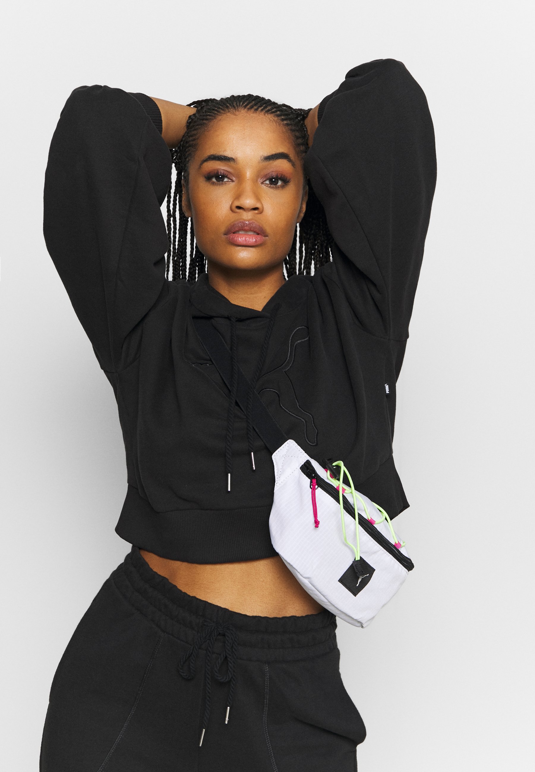 puma crop top hoodie