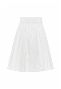 LOVISA FLARED - A-linjekjol - white