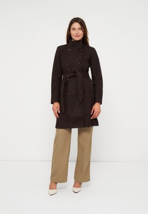 Anna Field by Zalando, Klasický kabát - black coffee