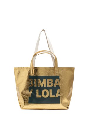 Bolso shopping - oro