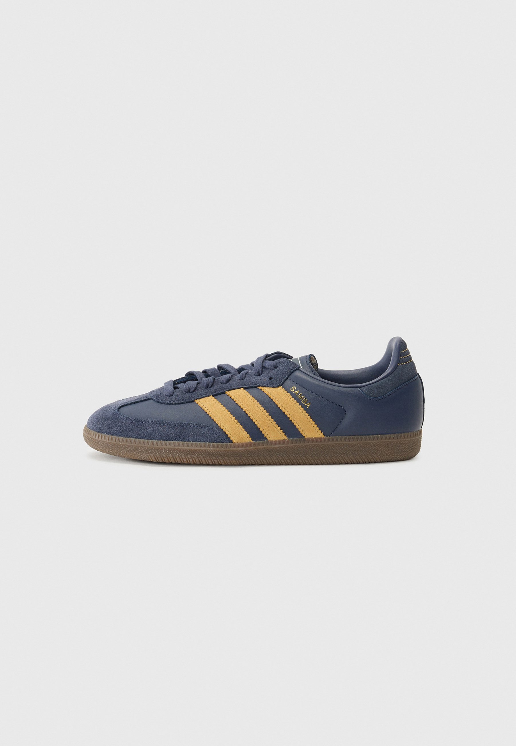 adidas Originals SAMBA OG UNISEX - Trainers - shadow navy/golden beige/gum/dark blue - Zalando adidas Originals SAMBA OG UNISEX - Trainers - shadow navy/golden beige/gum/dark blue - Zalando