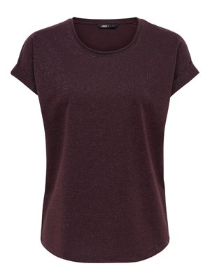 ONLY, ONLMOSTER GLITTER S/S TOP NOOS JRS - Camiseta básica - fudge