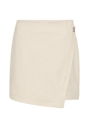 Soaked in Luxury, SLSAMBESI SKIRT - Gonna a portafoglio - oatmeal