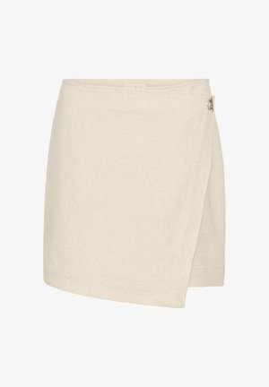 Soaked in Luxury, SLSAMBESI SKIRT - Zavinovacia sukňa - oatmeal
