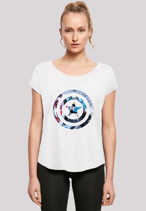 LONG CUT  'MARVEL SUPERHELDEN AVENGERS CAPTAIN AMERICA  - Print T-shirt - white
