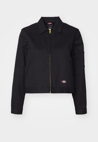 UNLINED CROPPED EISENHOWER JACKET - Ljetna jakna - black