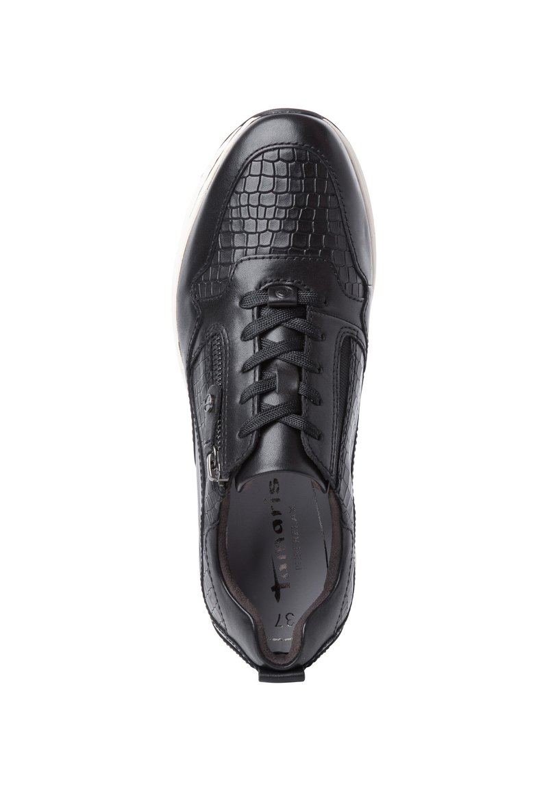 Damen Sneaker low | Tamaris PURE RELAX Sneaker low black croco/black denim - EU29480 Damen Sneaker low | Tamaris PURE RELAX Sneaker low black croco/black denim - EU29480