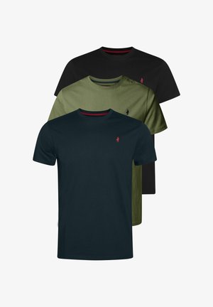 MCS OHIO 3 PACK - T-shirts basic - darksapphire beetle tap shoe