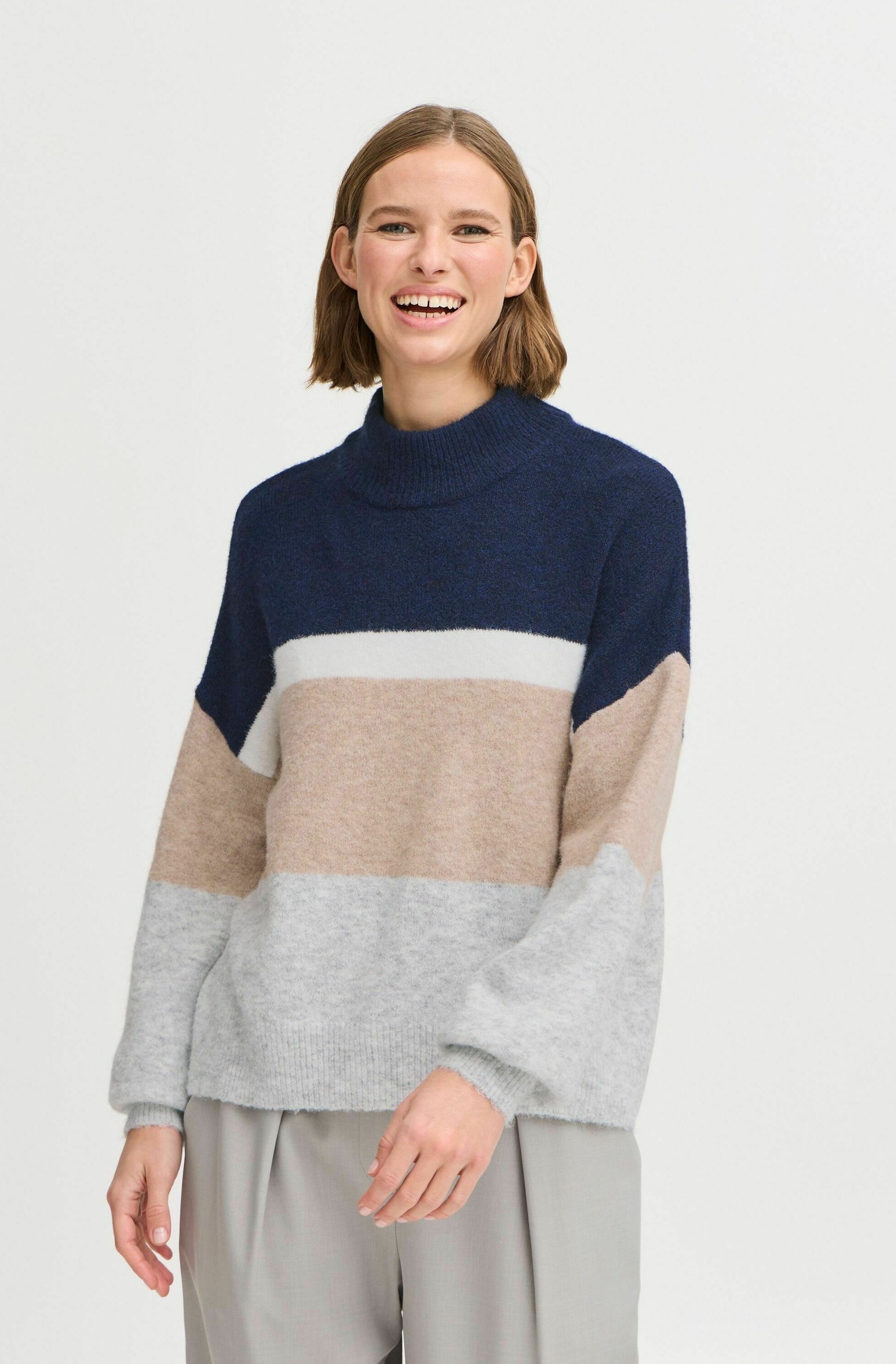 売れ筋商品|||ビーヤング ニット&セーター レディース アウター BYOMEA - Jumper - medieval blue mix ビーヤング ニット&セーター レディース アウター BYOMEA