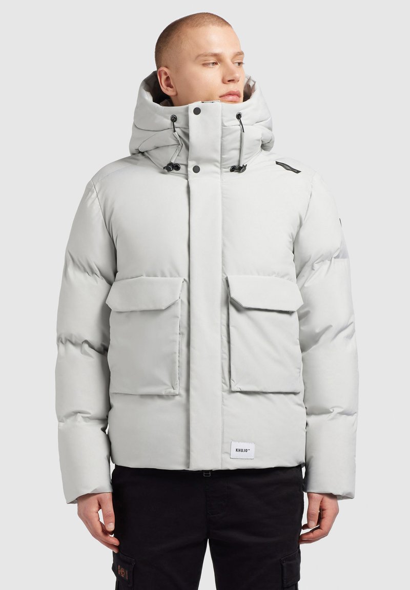 khujo HINTO Winterjacke hellgrau Zalando.at