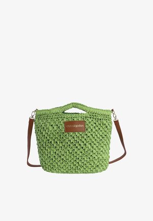 Don Algodon, BOLSO BANDOLERA SIRICIA DON ALGODON - Bolso shopping - verde