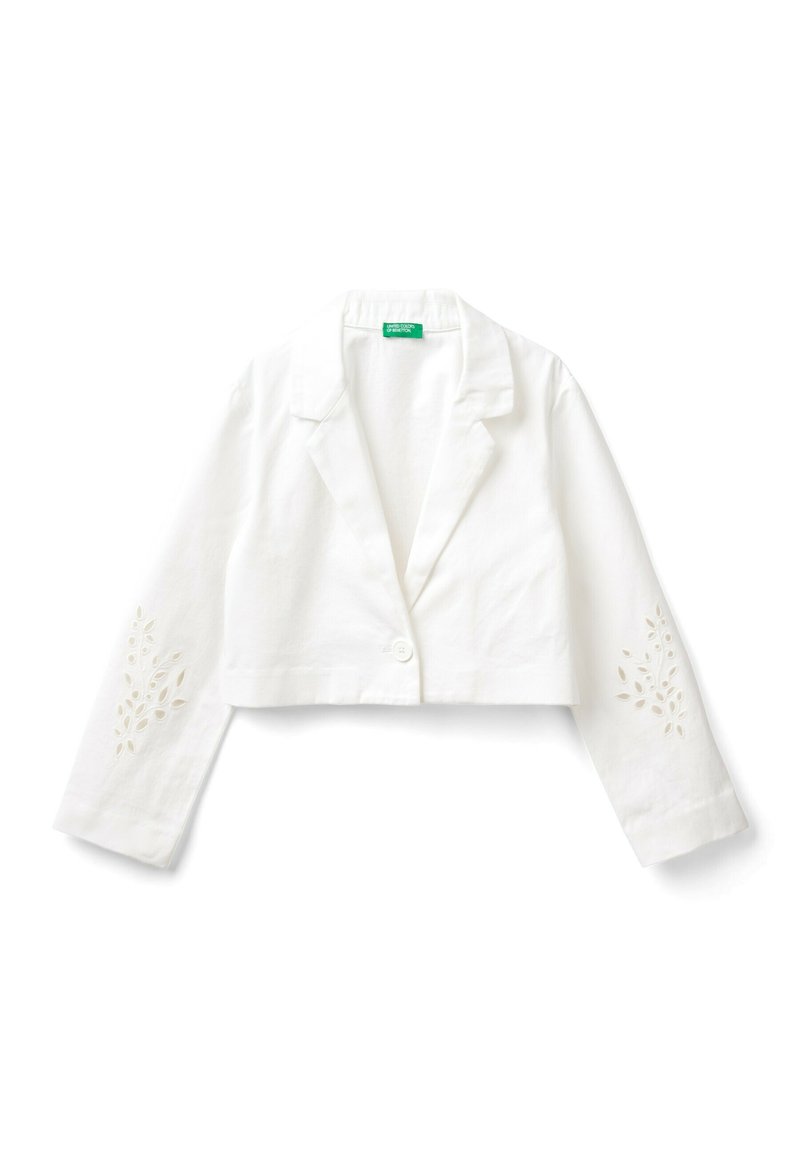 United Colors of Benetton Blazer wit United Colors of Benetton Blazer wit
