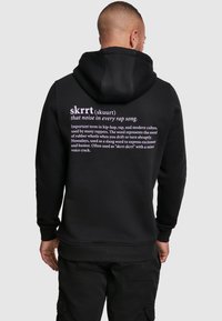 Mister Tee THAT NOISE HOODY - Hoodie - black