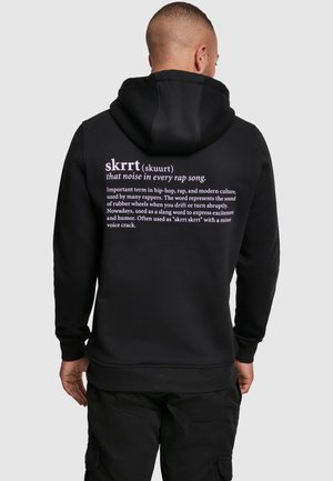 Mister Tee THAT NOISE HOODY - Hoodie - black