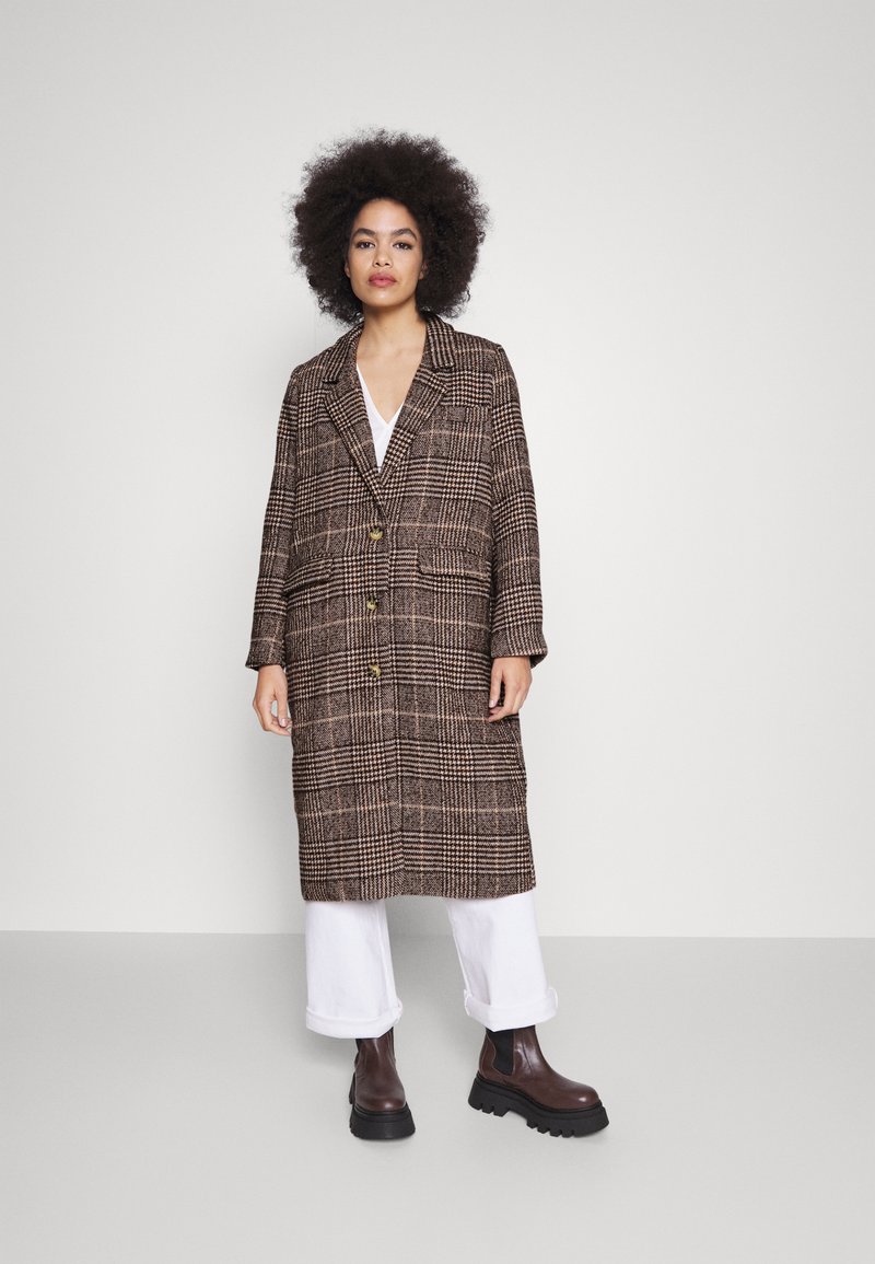 Cotton On LONGLINE COAT Klassikaline mantel brown/winter/pruun