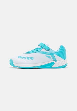 UNISEX - Chaussures de handball - white/aqua