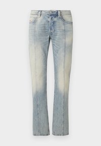 LARKEE - Tiesaus kirpimo džinsai - 01
