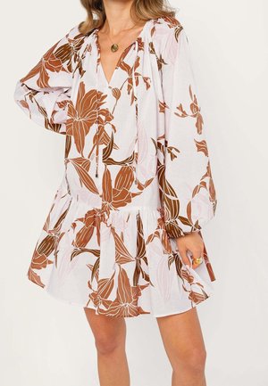 Day dress - brown
