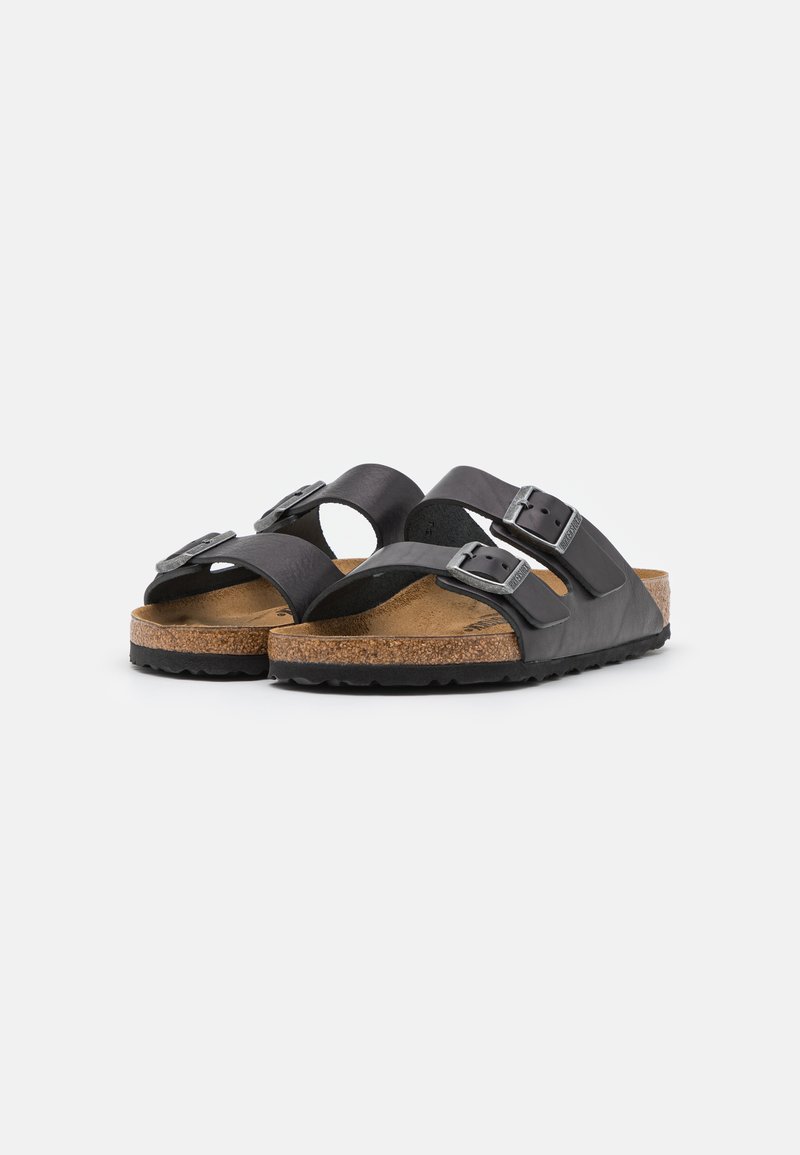 Herren Sneaker | Birkenstock ARIZONA Pantolette flach vintage wood black/schwarz - WM80440 Herren Sneaker | Birkenstock ARIZONA Pantolette flach vintage wood black/schwarz - WM80440