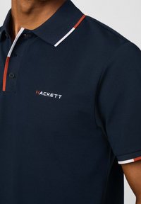Hackett London TIPPED CLR PLACKET - Polo majica - navy