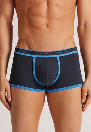 STRETCH MIT LOGO - Trunks - blue
