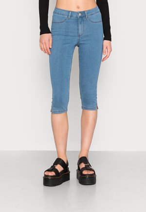 Jeansshorts - light-blue denim