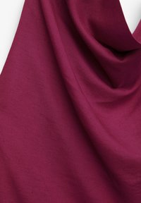 PULL&BEAR OPEN BACK HALTER - Top - dark red