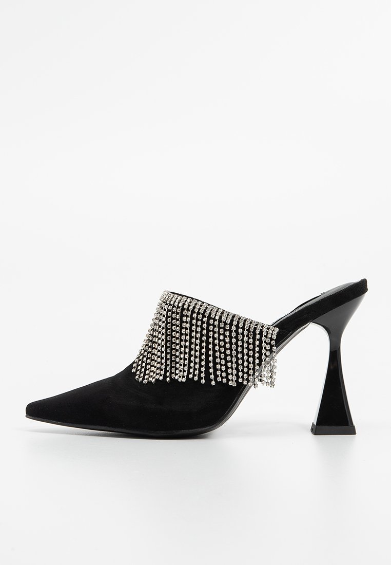 Karl Lagerfeld Muiltjes met hak zwart