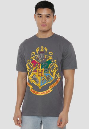 Cotton Soul, HARRY POTTER HOGWARTS CREST - Print T-shirt - anthracite