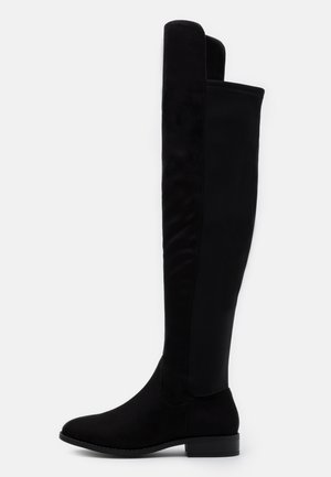 Over-the-knee boots - black