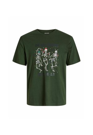 X-MAS - T-shirt imprimé - kombu green