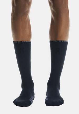 On, PERFORMANCE RUN SOCK HIGH UNISEX PACK - Športové ponožky - navy navy